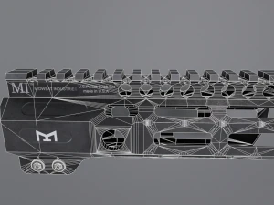 Combat-lowpoly 3D Model