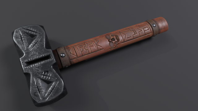 Knife-tactical-lowpoly Modello 3D .c4d .max .obj .3ds .fbx .stl .blend 