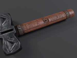 Knife-tactical-lowpoly 3D 모델