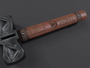 Cuchillo-t&aacute;ctico-lowpoly Modelo 3D