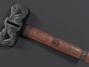 Knife-tactical-lowpoly 3D Model