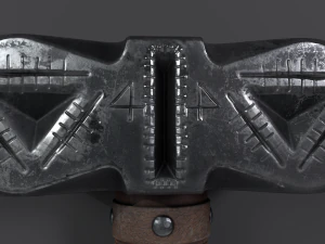 Knife-tactical-lowpoly 3D Model
