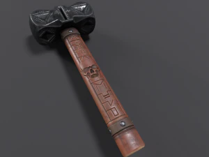Knife-tactical-lowpoly 3D Model