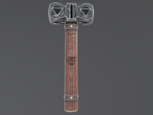 Knife-tactical-lowpoly Modello 3D
