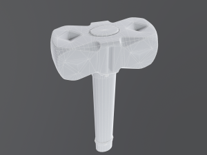 Knife-tactical-lowpoly Modello 3D