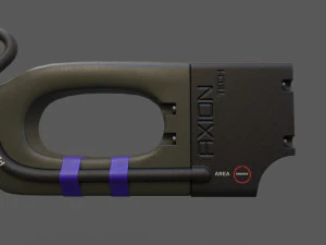 Arma-ciencia ficci&oacute;n-low Poly Modelo 3D