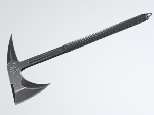 Axe-Tactical-low Poly 3D 모델