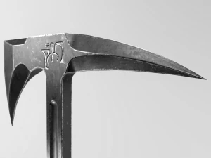 Axe-Tactical-low Poly 3D Model