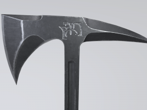 Axe-Tactical-low Poly 3D Модель