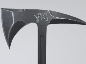 Axe-Tactical-low Poly 3D Model