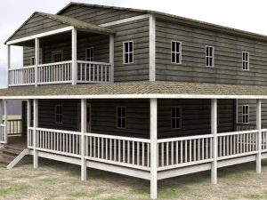 ranch house 3D Model