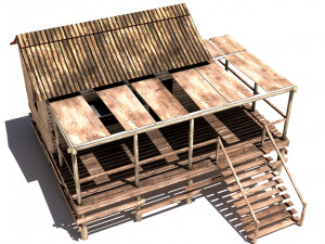 shack Model 3D