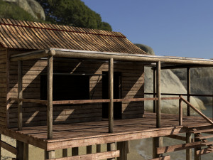 shack Model 3D