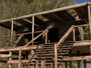 shack Model 3D