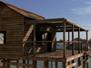 shack Model 3D
