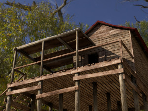 shack Model 3D