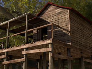 shack Model 3D