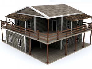 hotel Modelo 3D