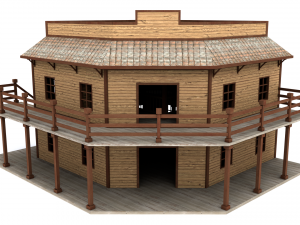 saloon 3D Модель