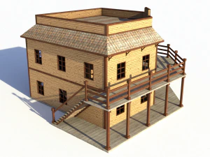 saloon 3D Model