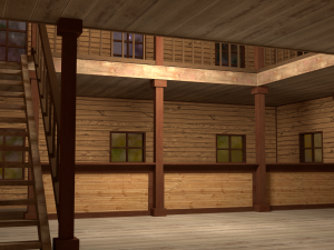 saloon Modelo 3D