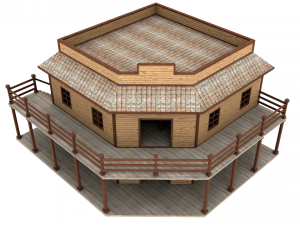 saloon Modelo 3D