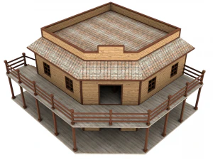 saloon 3D Model