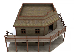 saloon 3D Model