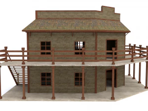 saloon 3D Model