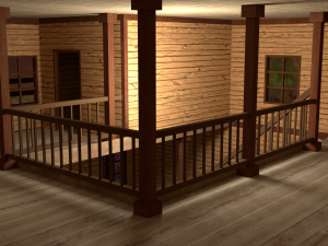 saloon Modelo 3D