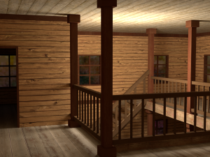 saloon Modelo 3D