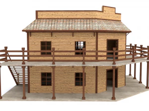 saloon 3D Model