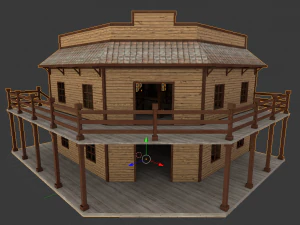 saloon 3D Model