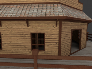 saloon Modelo 3D