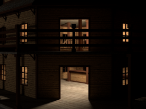 saloon Modelo 3D