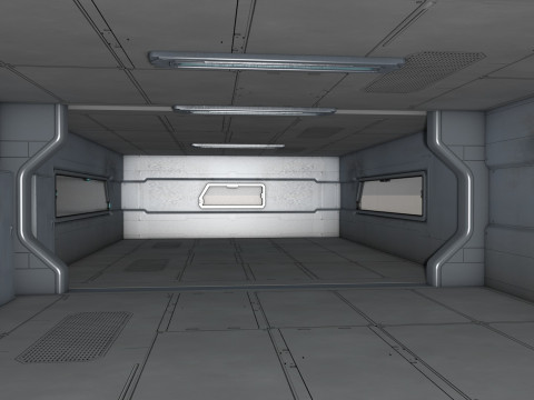 Modular SciFi Colony Pack Game Ready PBR Model 3D