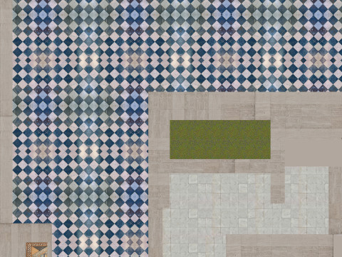 Greco-Roman palace Model 3D