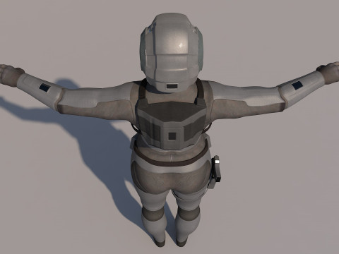 Sentinel Armor sci-fi 3D Модель