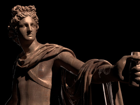 Apolo Belvedere 3D 打印模型