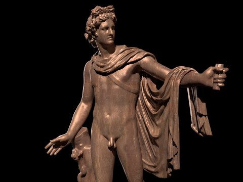 Apolo Belvedere 3D 打印模型
