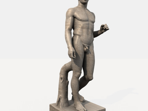 Doryphoros Policleto 3D Druckmodell