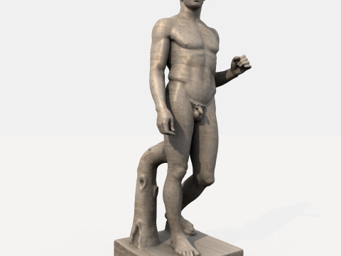 Doryphoros Policleto 3D 打印模型