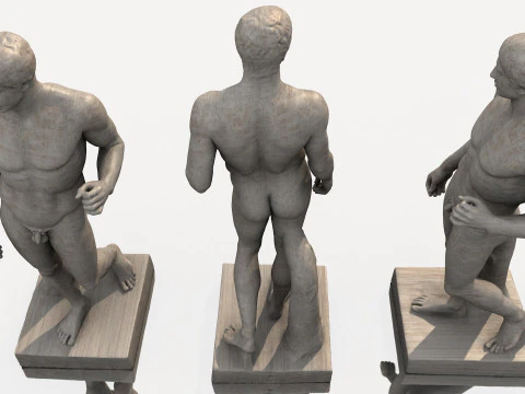 Doryphoros Policleto 3D Print Model