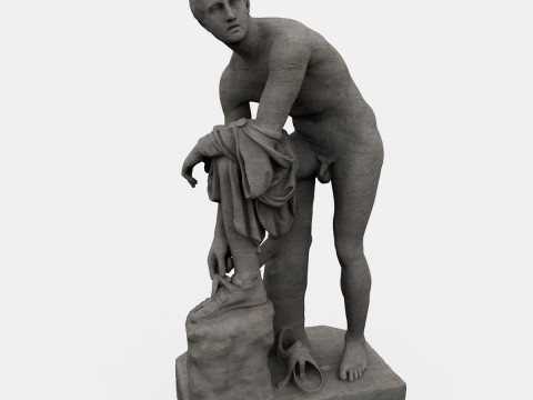 Classical Greek Sculpture 3D Druckmodell