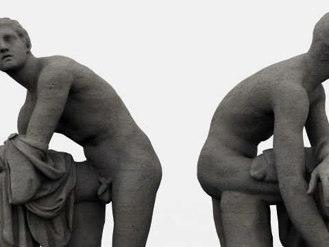 Classical Greek Sculpture 3D Print Model
