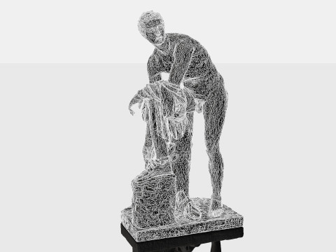Classical Greek Sculpture 3D Принт Модель