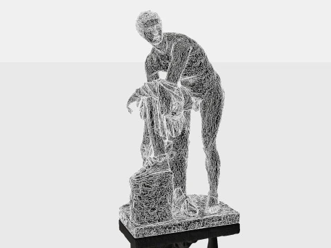 Classical Greek Sculpture 3D Print Model