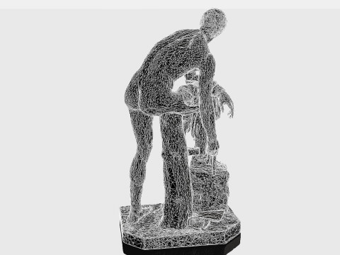 Classical Greek Sculpture 3D Принт Модель