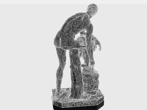 Classical Greek Sculpture 3D Print Model