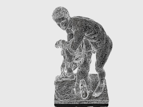 Classical Greek Sculpture 3D Принт Модель